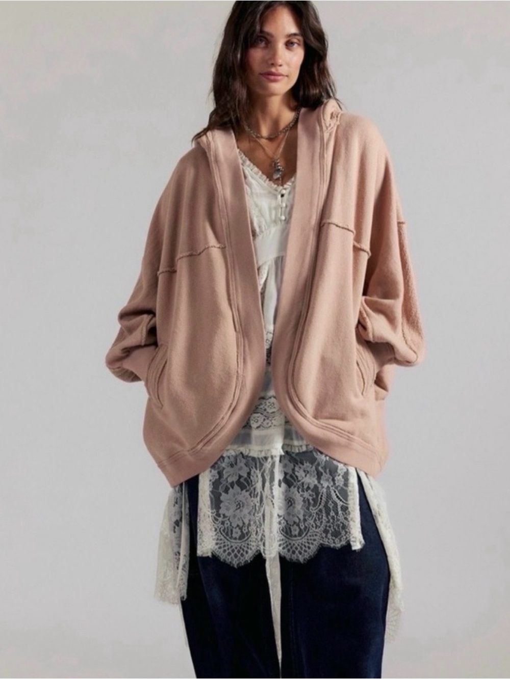 NWT We the Free People Forever Yours Cardi - Winter Bloom